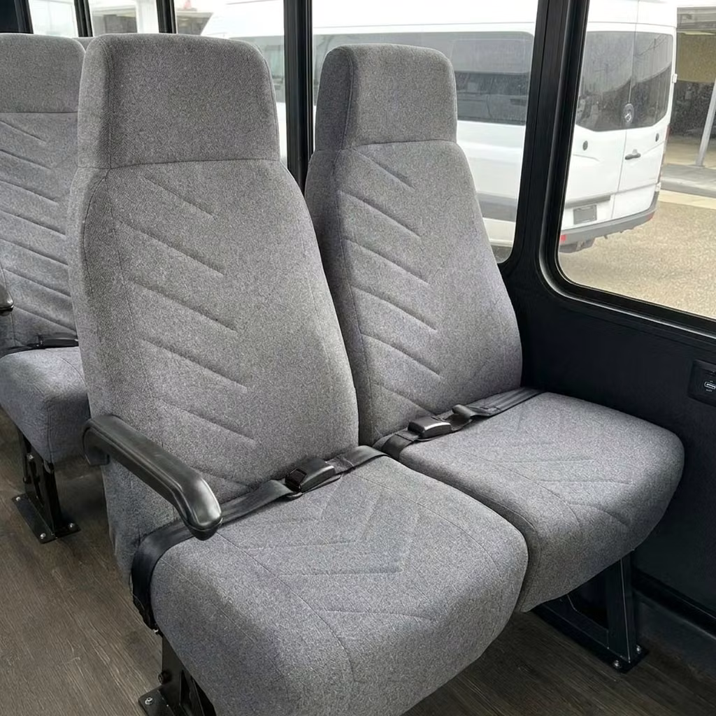 wheat ridge 18 passenger minibus high back seats