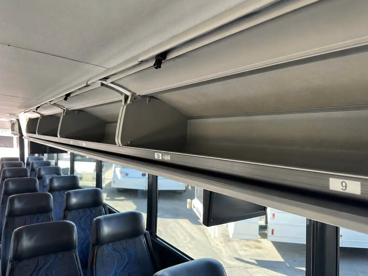 wheat ridge 18 passenger minibus overhead storage