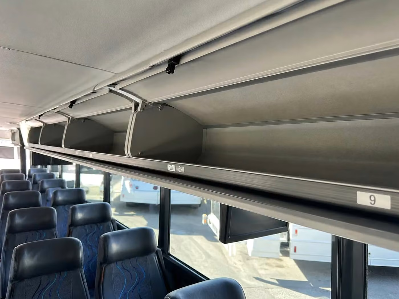 wheat ridge 25 passenger minibus overhead storage