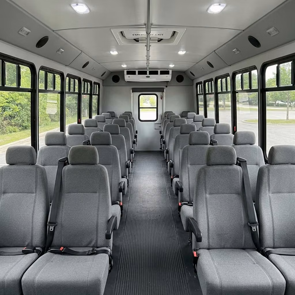 wheat ridge 30 passenger minibus seating