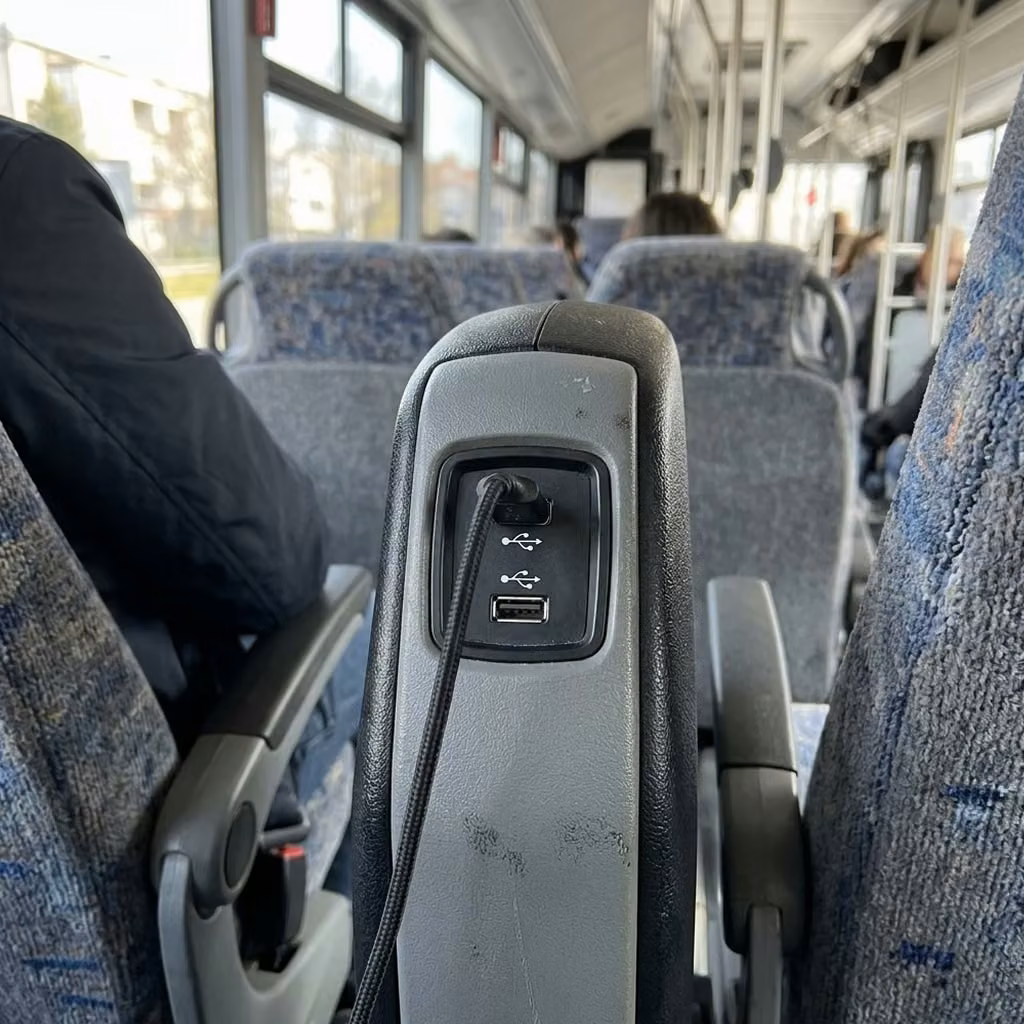 wheat ridge 35 passenger minibus usb charging