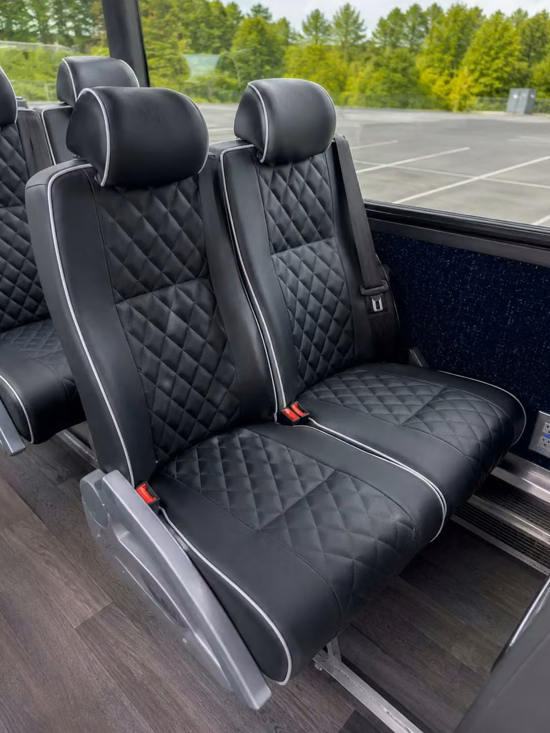 wheat ridge 56 passenger charter bus reclining seats