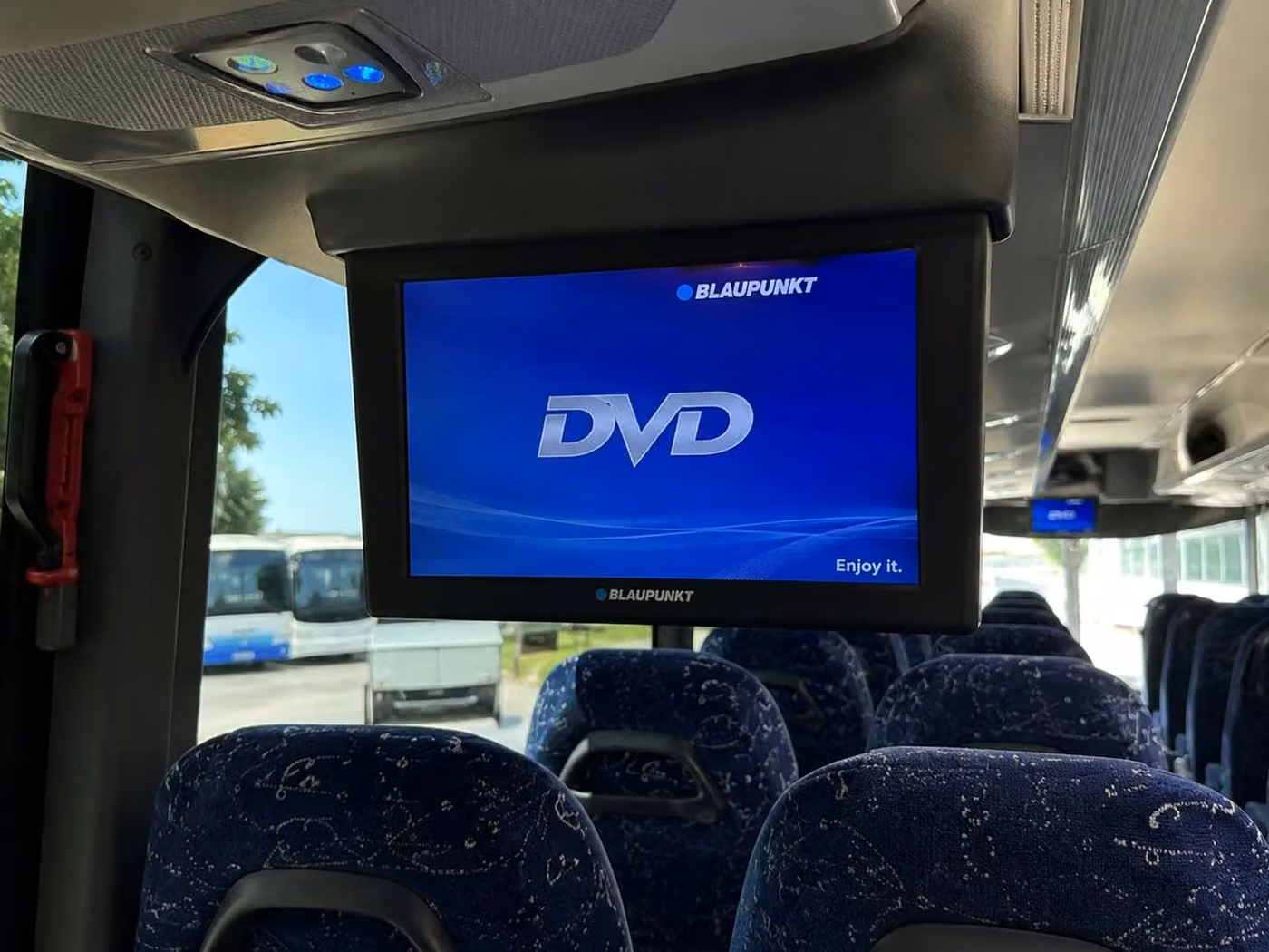 wheat ridge 56 passenger charter bus tvs