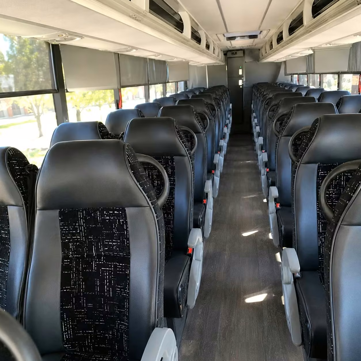 wheat ridge charter bus interior 1