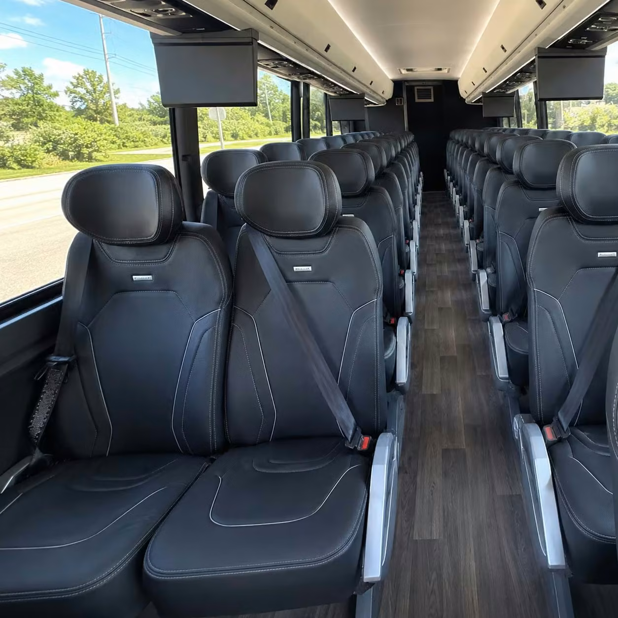wheat ridge charter bus interior 3