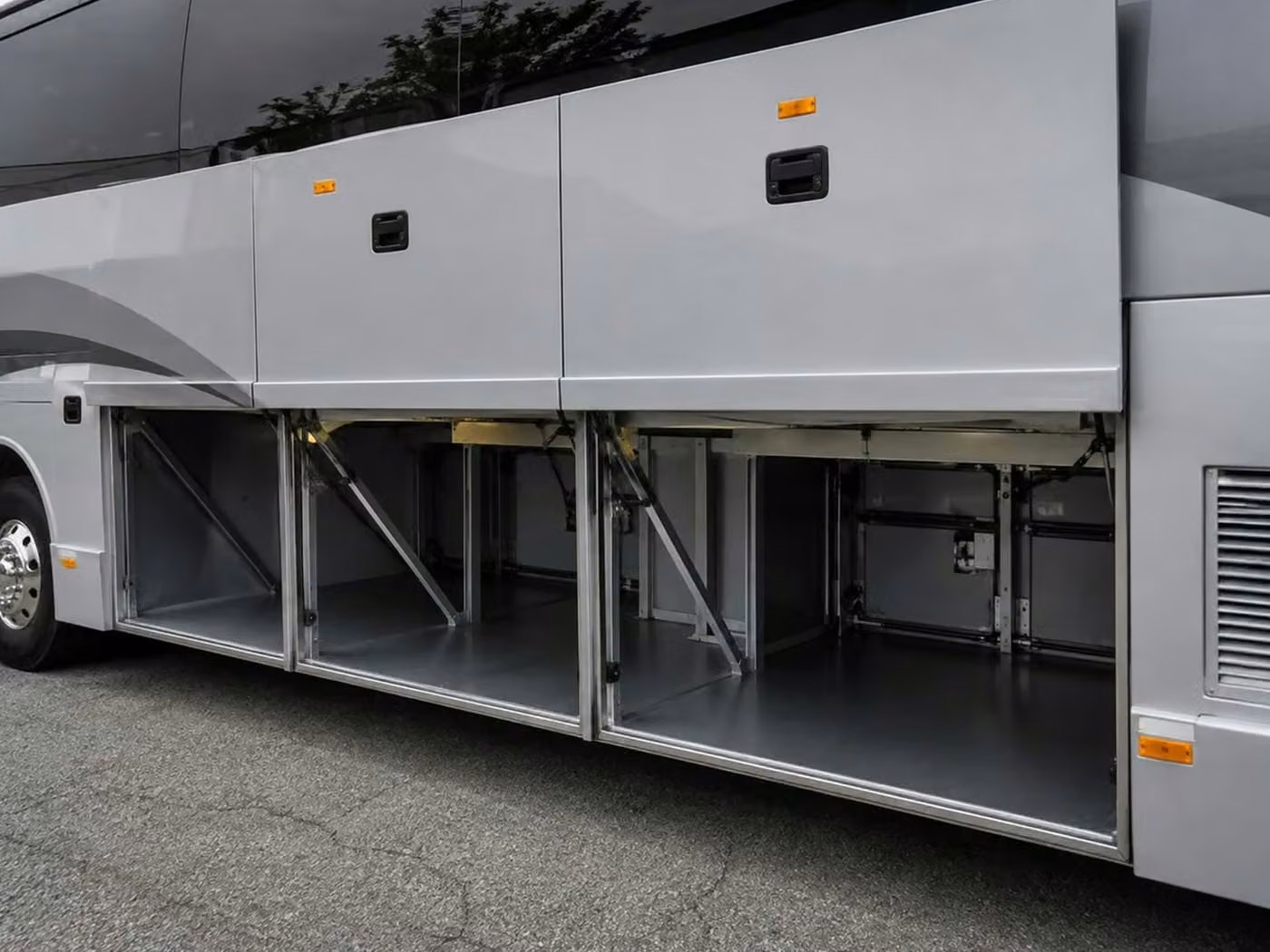 wheat ridge charter bus under bus storage