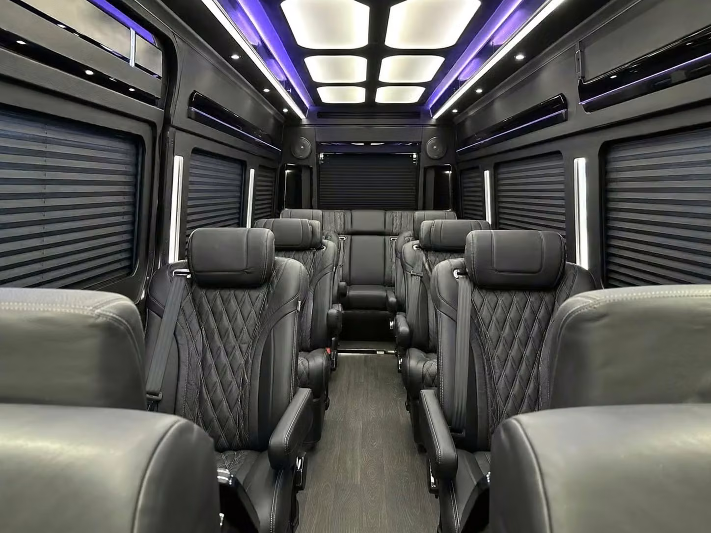 wheat ridge sprinter van rental with driver reclining seats