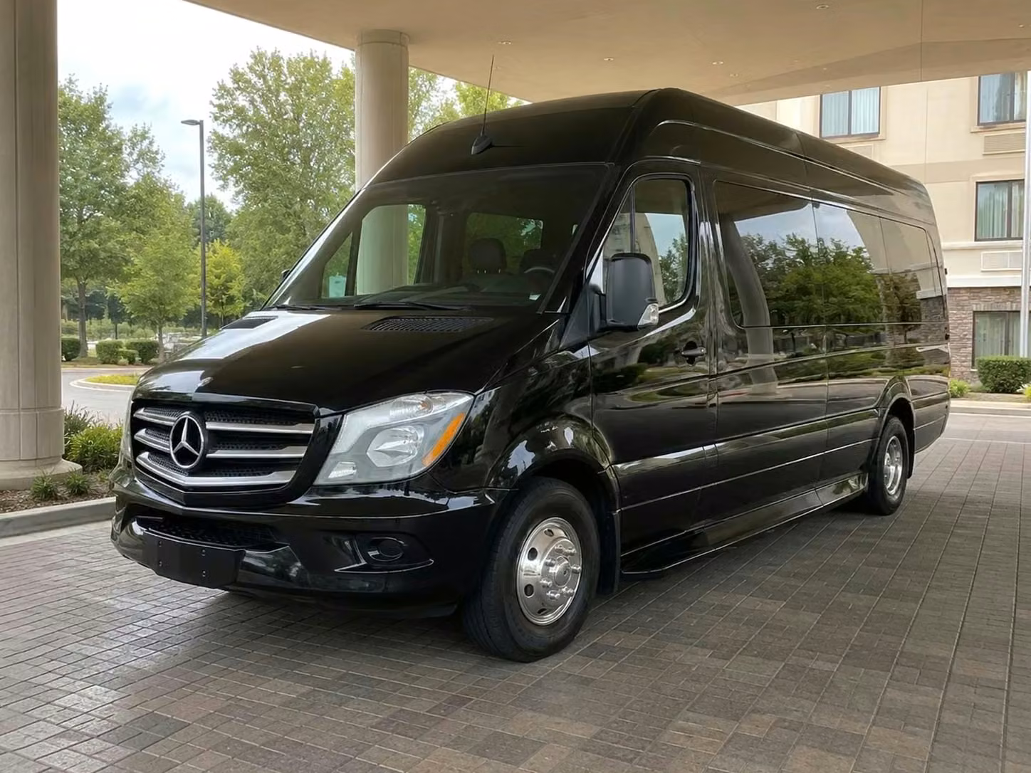 wheat ridge sprinter van rental with driver tinted windows